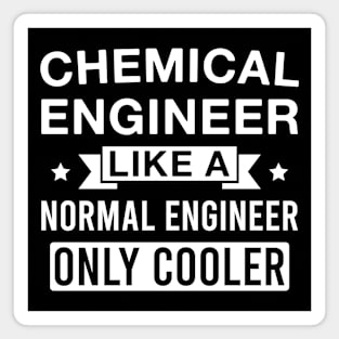 Chemical Engineer Like a Normal Engineer only Cooler Magnet